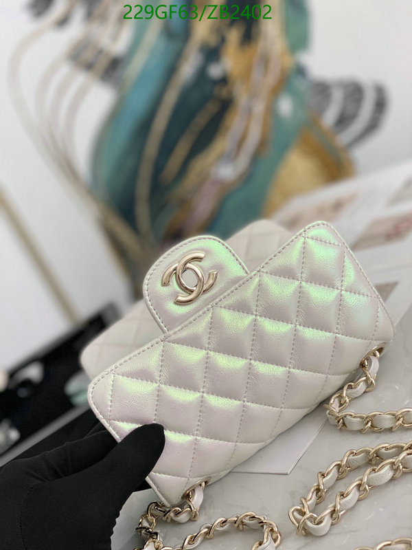 Chanel Bag-(Mirror)-Diagonal- Code: ZB2402 $: 229USD