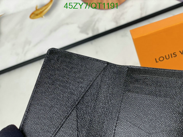 LV Bag-(4A)-Wallet- Code: QT1191 $: 45USD