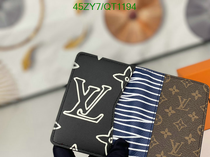 LV Bag-(4A)-Wallet- Code: QT1194 $: 45USD