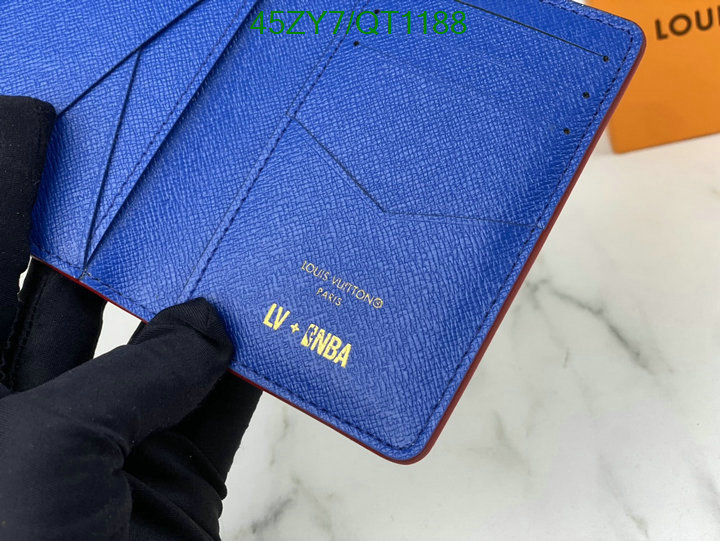 LV Bag-(4A)-Wallet- Code: QT1188 $: 45USD
