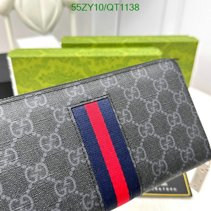 Gucci Bag-(4A)-Wallet- Code: QT1138 $: 55USD
