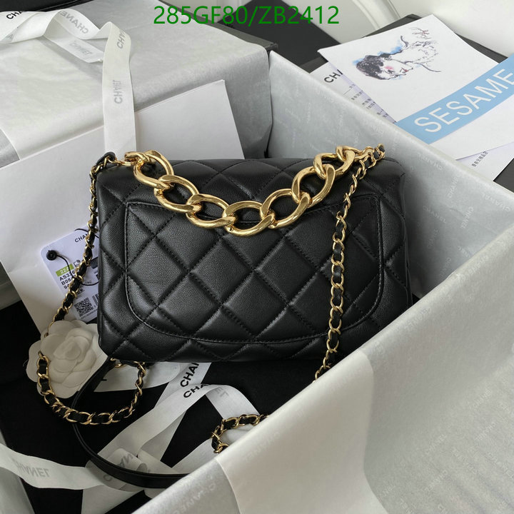 Chanel Bag-(Mirror)-Diagonal- Code: ZB2412 $: 285USD