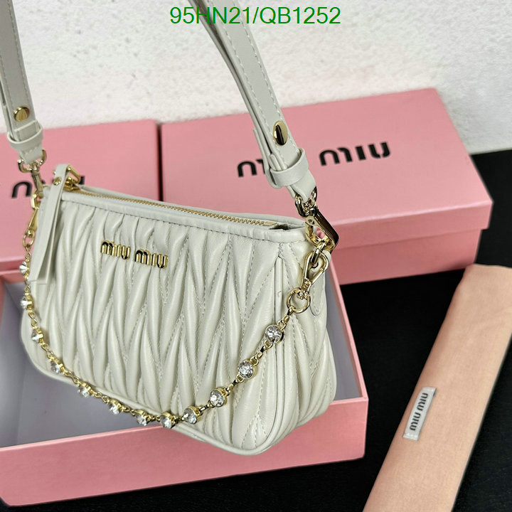 Miu Miu Bag-(4A)-Diagonal- Code: QB1252 $: 95USD