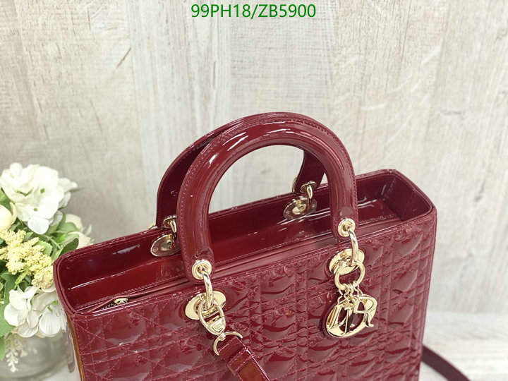 Dior Bags-(4A)-Lady- Code: ZB5900 $: 99USD