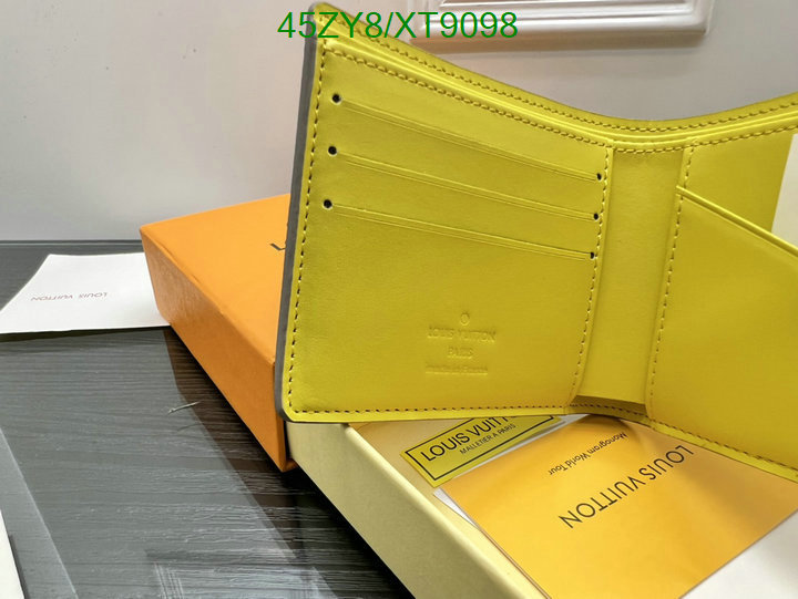 LV Bag-(4A)-Wallet- Code: XT9098 $: 45USD