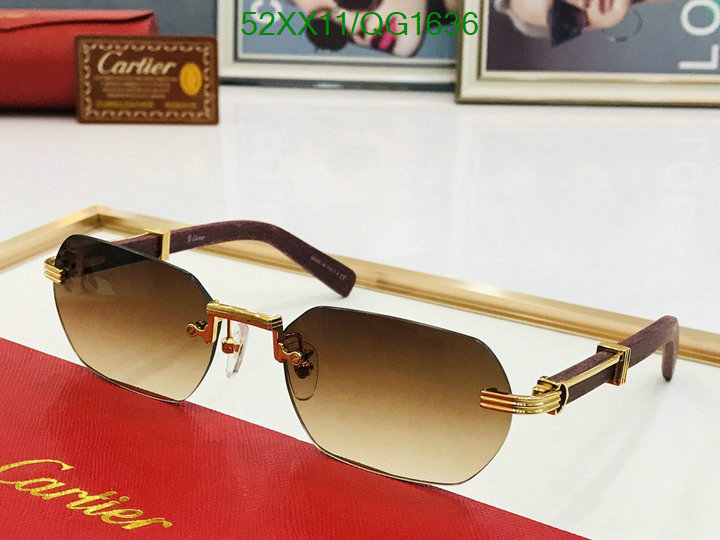 Glasses-Cartier Code: QG1636 $: 52USD