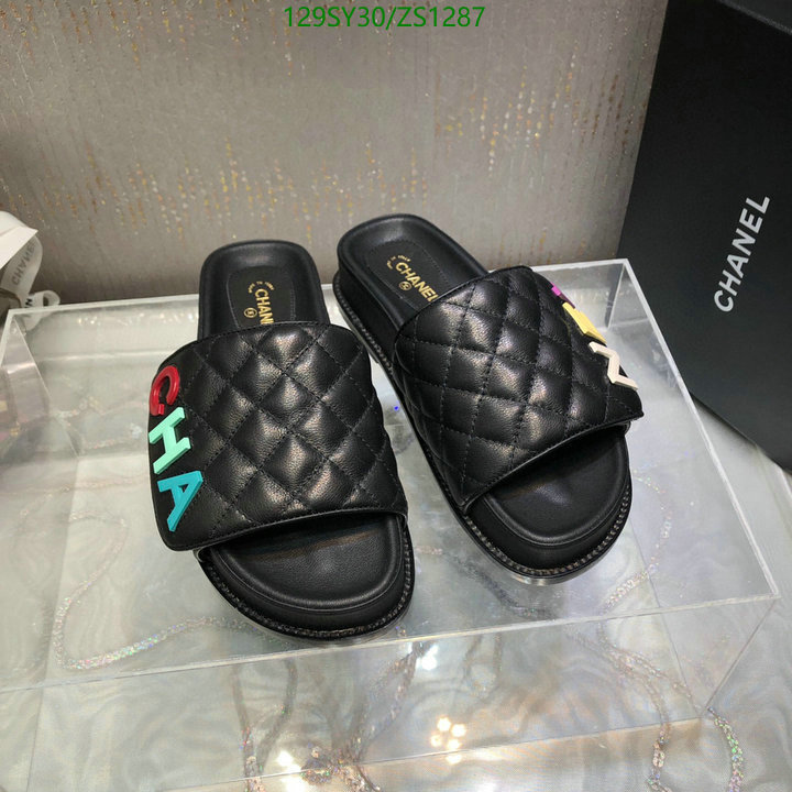 Women Shoes-Chanel Code: ZS1287 $: 129USD