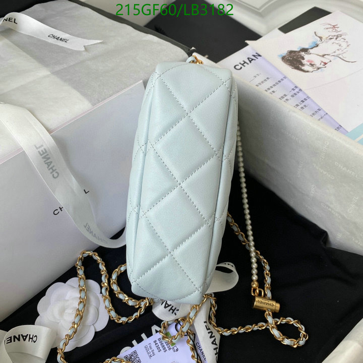 Chanel Bag-(Mirror)-Diagonal- Code: LB3182 $: 215USD