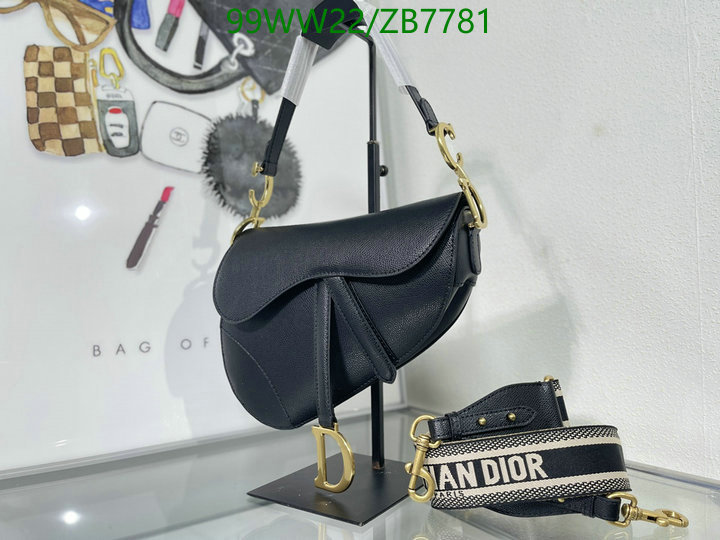 Dior Bags-(4A)-Saddle- Code: ZB7781 $: 99USD