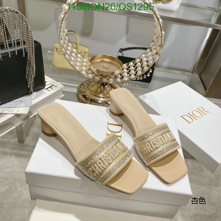 Women Shoes-Dior Code: QS1295 $: 115USD