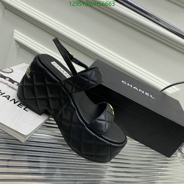 Women Shoes-Chanel Code: HS6663 $: 129USD