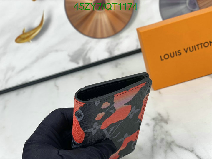 LV Bag-(4A)-Wallet- Code: QT1174 $: 45USD