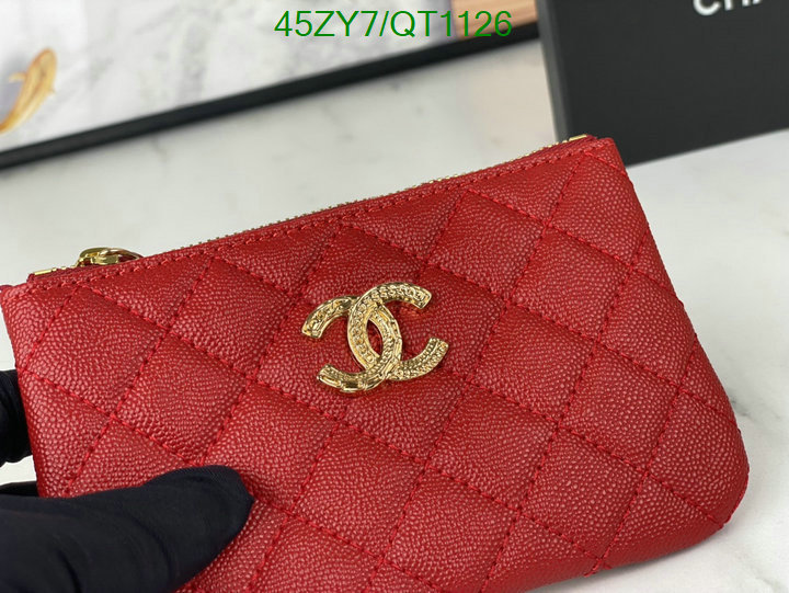 Chanel Bag-(4A)-Wallet- Code: QT1126 $: 45USD