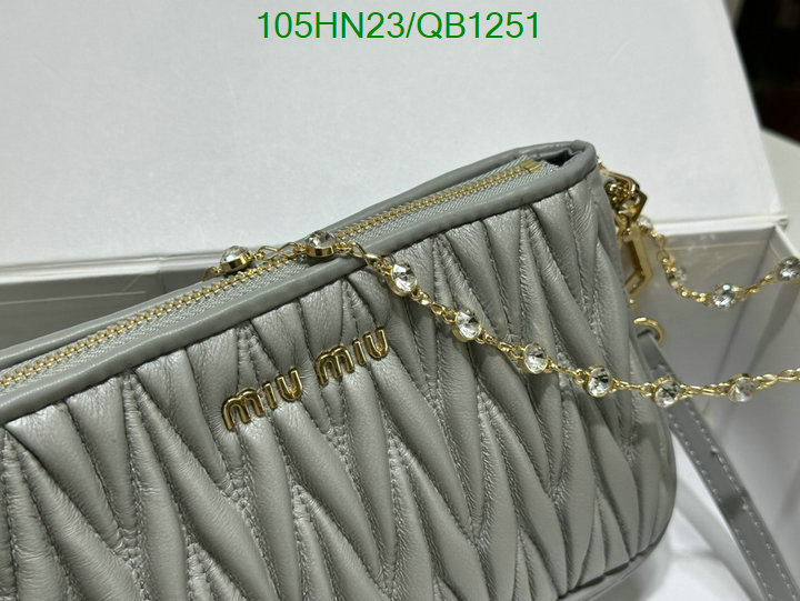 Miu Miu Bag-(4A)-Diagonal- Code: QB1251 $: 105USD