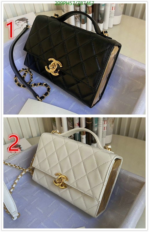 Chanel Bag-(Mirror)-Diagonal- Code: ZB7467 $: 209USD