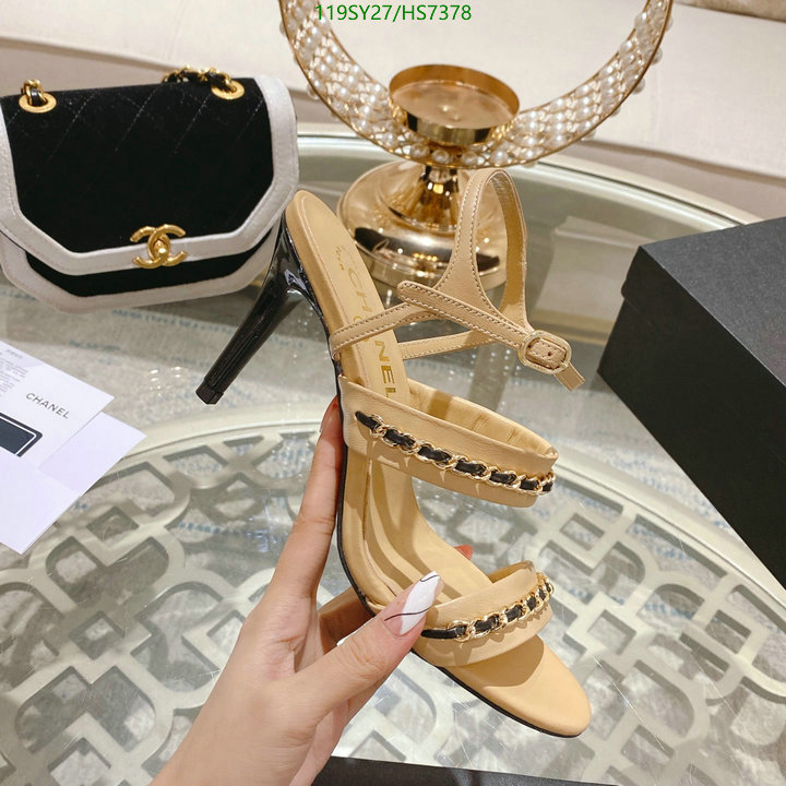 Women Shoes-Chanel Code: HS7378 $: 119USD