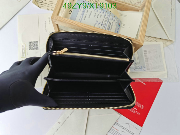 LV Bag-(4A)-Wallet- Code: XT9103 $: 49USD