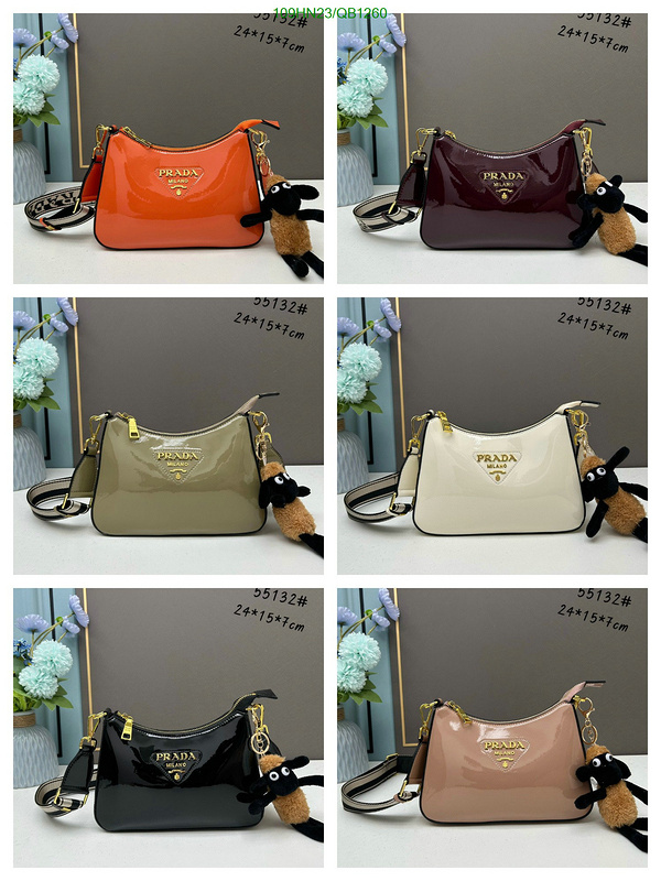 Prada Bag-(4A)-Diagonal- Code: QB1260 $: 109USD