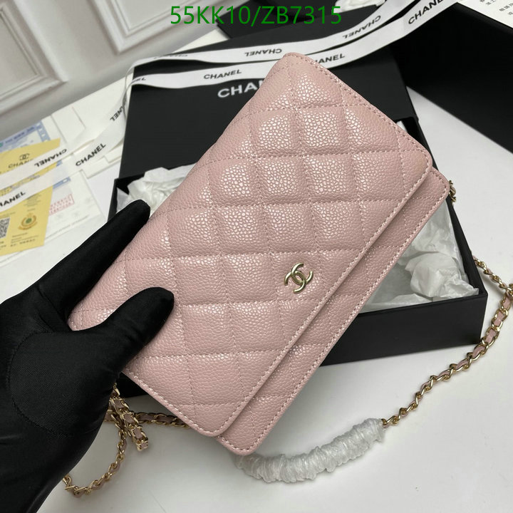 Chanel Bags-(4A)-Diagonal- Code: ZB7315 $: 55USD