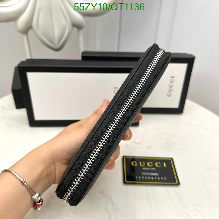 Gucci Bag-(4A)-Wallet- Code: QT1136 $: 55USD