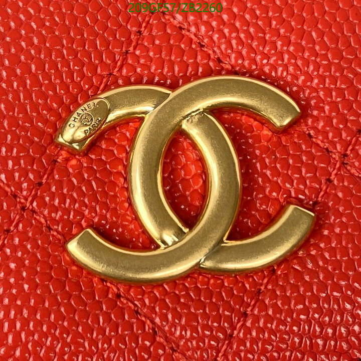 Chanel Bag-(Mirror)-Diagonal- Code: ZB2260 $: 209USD