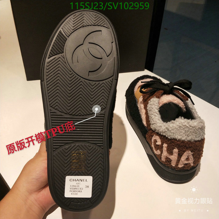 Women Shoes-Chanel Code: SV102959 $: 115USD