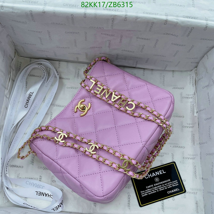 Chanel Bags-(4A)-Diagonal- Code: ZB6315 $: 82USD