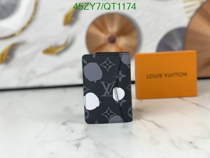 LV Bag-(4A)-Wallet- Code: QT1174 $: 45USD