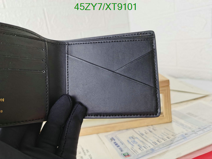 LV Bag-(4A)-Wallet- Code: XT9101 $: 45USD