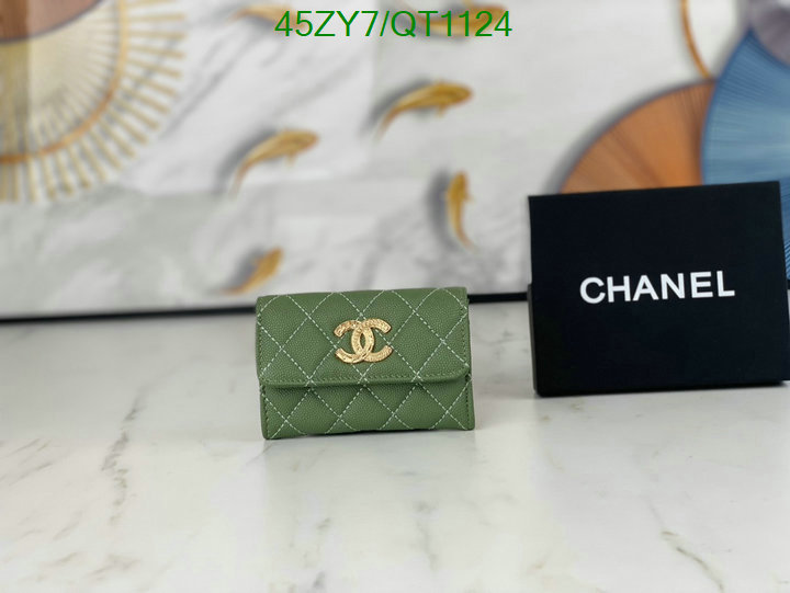 Chanel Bag-(4A)-Wallet- Code: QT1124 $: 45USD