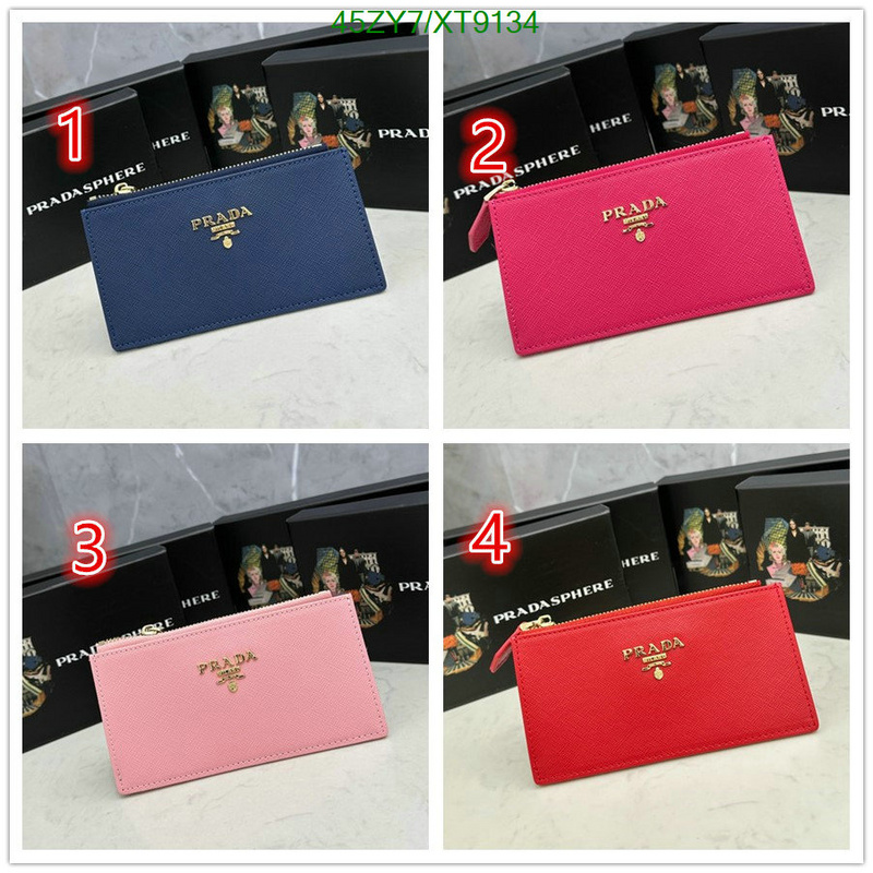 Prada Bag-(4A)-Wallet- Code: XT9134 $: 45USD