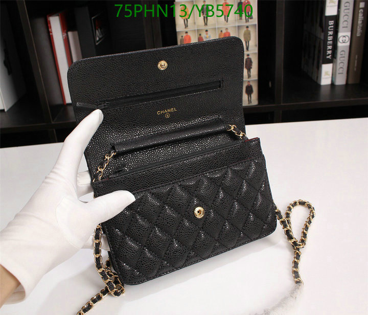 Chanel Bags-(4A)-Diagonal- Code: YB5740 $: 75USD