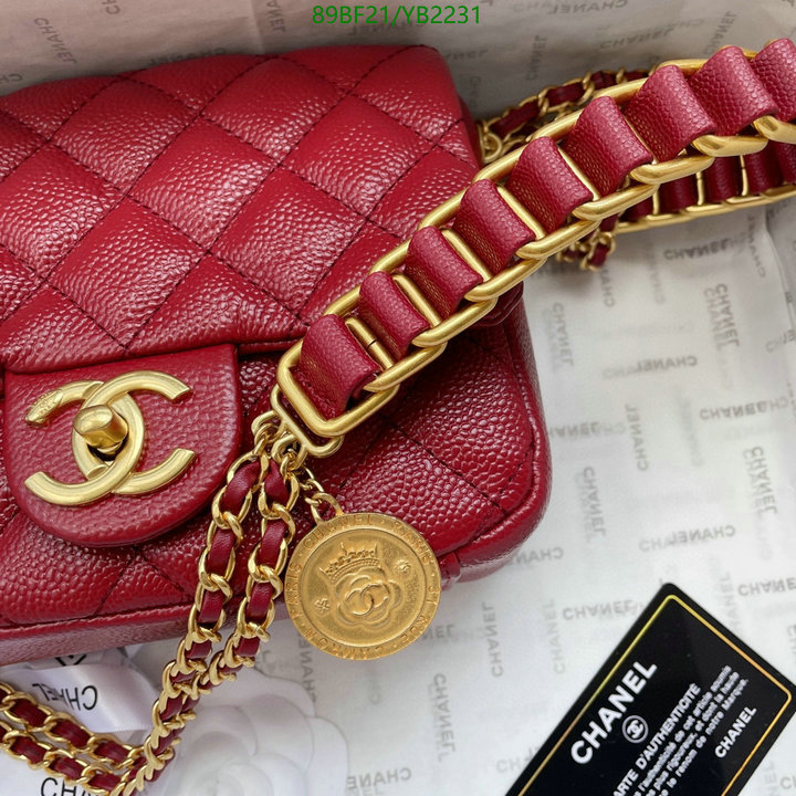 Chanel Bags-(4A)-Diagonal- Code: YB2231 $: 89USD