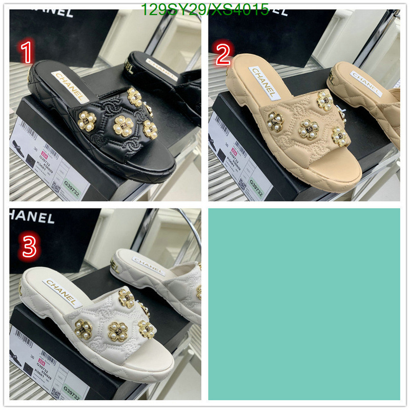 Women Shoes-Chanel Code: XS4015 $: 129USD