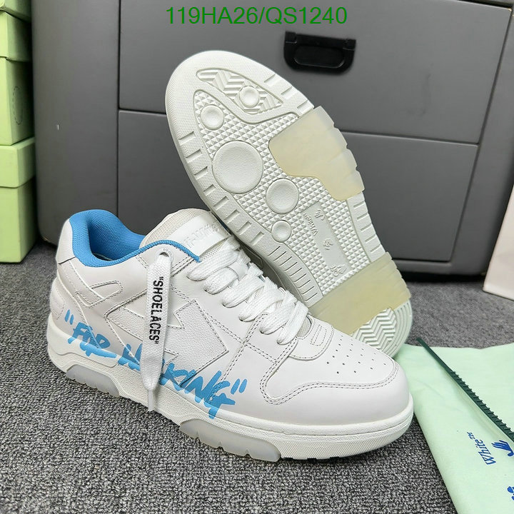 Men shoes-Off-White Code: QS1240 $: 119USD