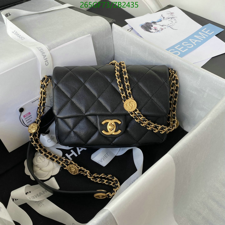 Chanel Bag-(Mirror)-Diagonal- Code: ZB2435 $: 265USD