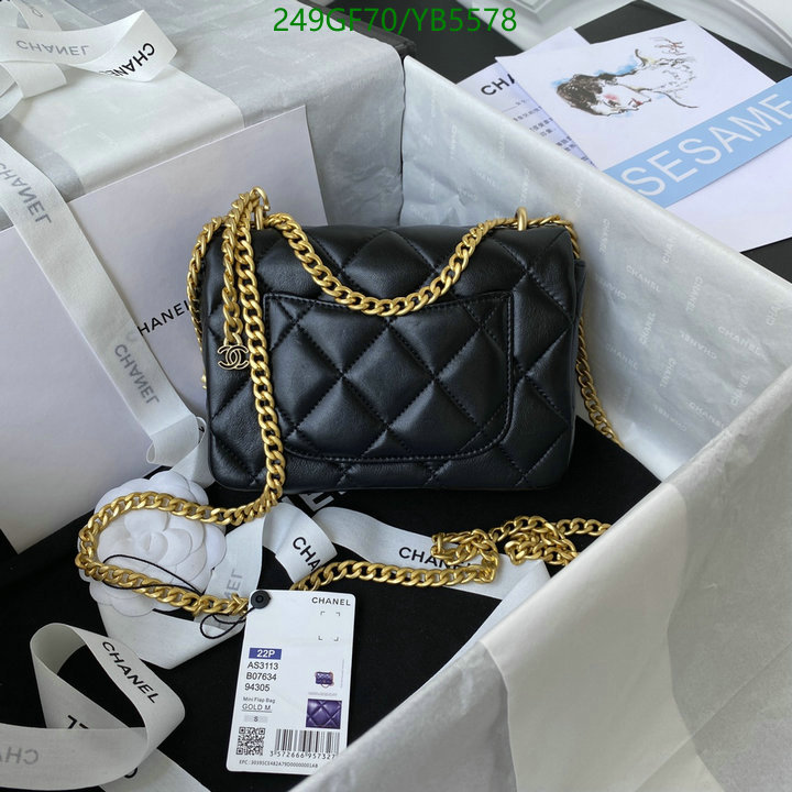 Chanel Bag-(Mirror)-Diagonal- Code: YB5578 $: 249USD