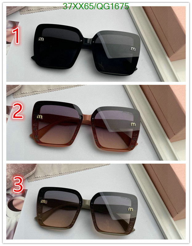 Glasses-MiuMiu Code: QG1675 $: 37USD