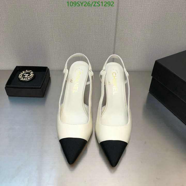 Women Shoes-Chanel Code: ZS1292 $: 109USD