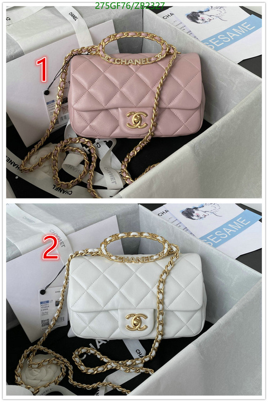 Chanel Bag-(Mirror)-Diagonal- Code: ZB2327 $: 175USD