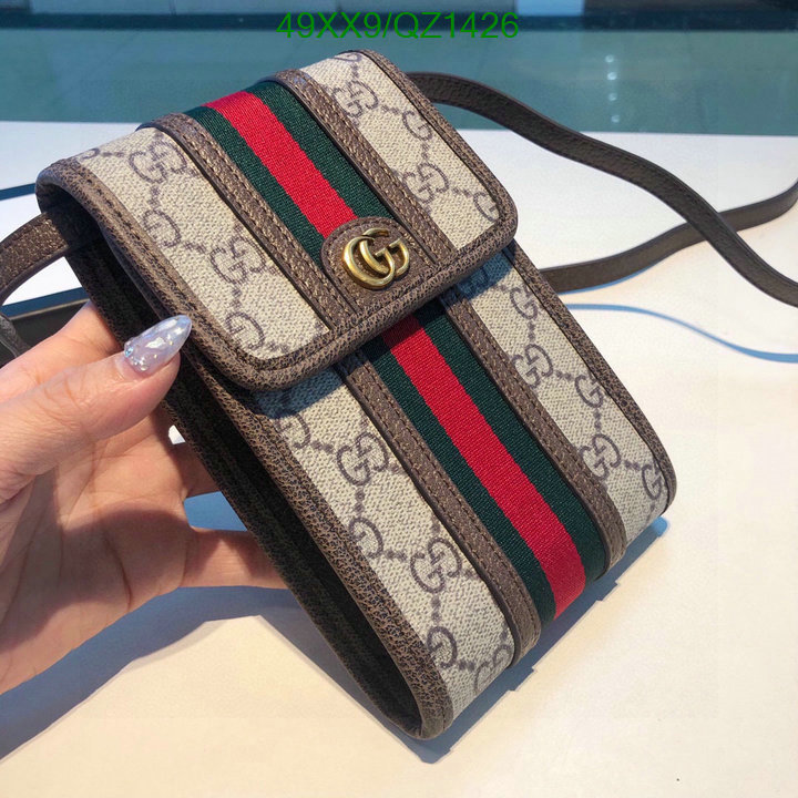 Gucci Bag-(4A)-Diagonal- Code: QZ1426 $: 49USD