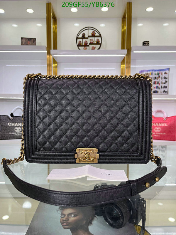 Chanel Bag-(Mirror)-Diagonal- Code: YB6376 $: 209USD