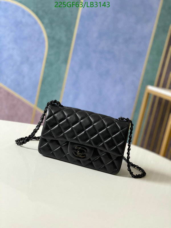 Chanel Bag-(Mirror)-Diagonal- Code: LB3143 $: 225USD