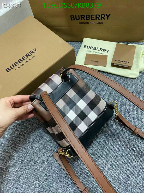 Burberry Bag-(Mirror)-Backpack- Code: RB8379 $: 189USD