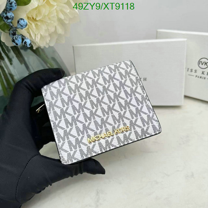 Michael Kors Bag-(4A)-Wallet- Code: XT9118 $: 49USD