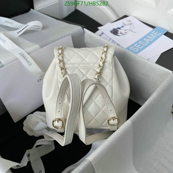 Chanel Bag-(Mirror)-Backpack- Code: HB5282 $: 259USD