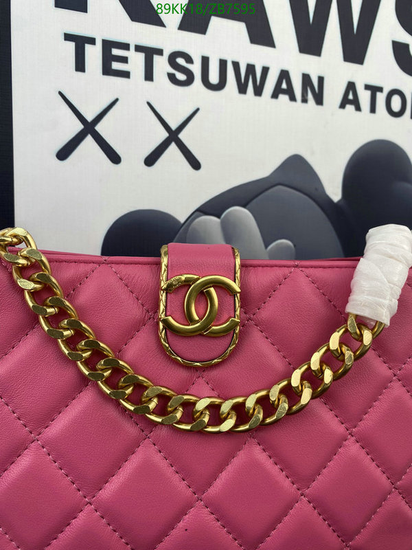 Chanel Bags-(4A)-Diagonal- Code: ZB7595 $: 89USD