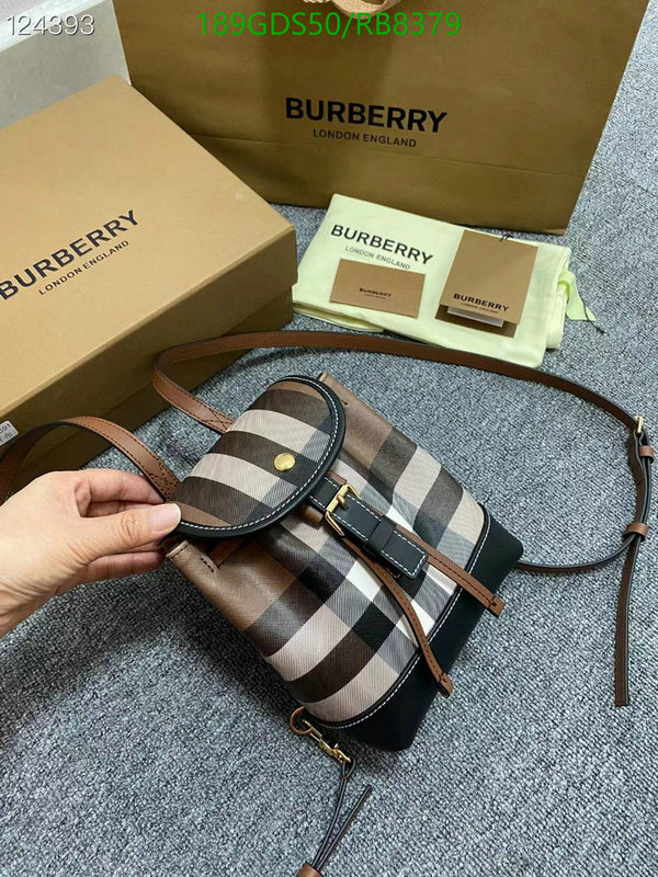 Burberry Bag-(Mirror)-Backpack- Code: RB8379 $: 189USD