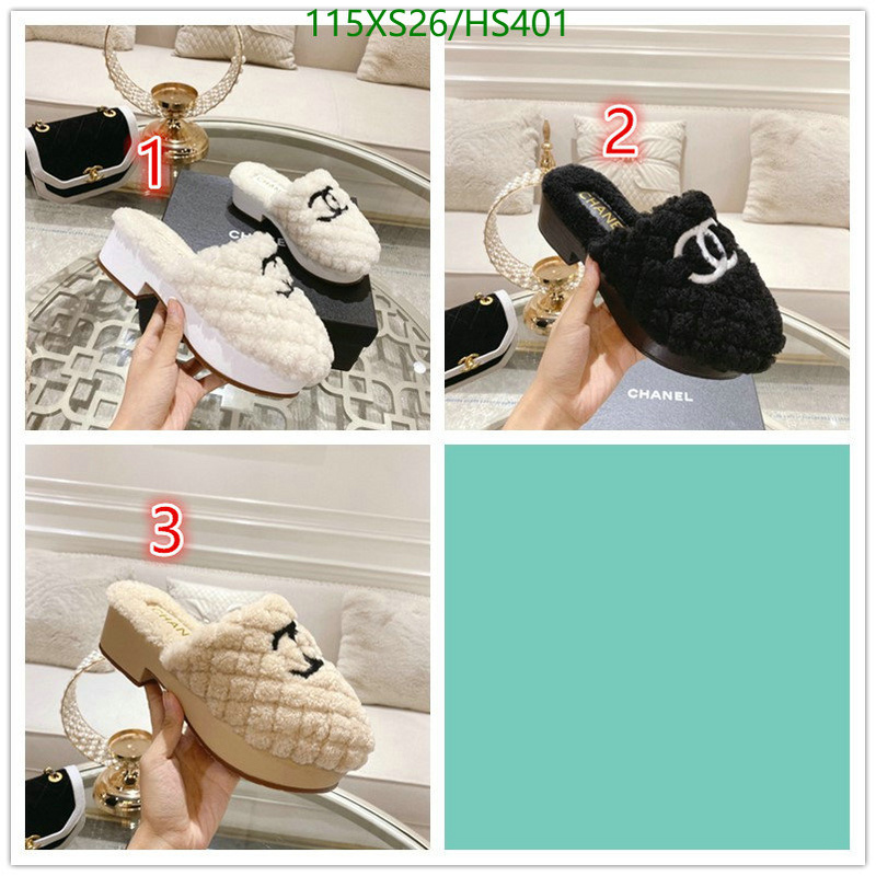 Women Shoes-Chanel Code: HS401 $: 115USD