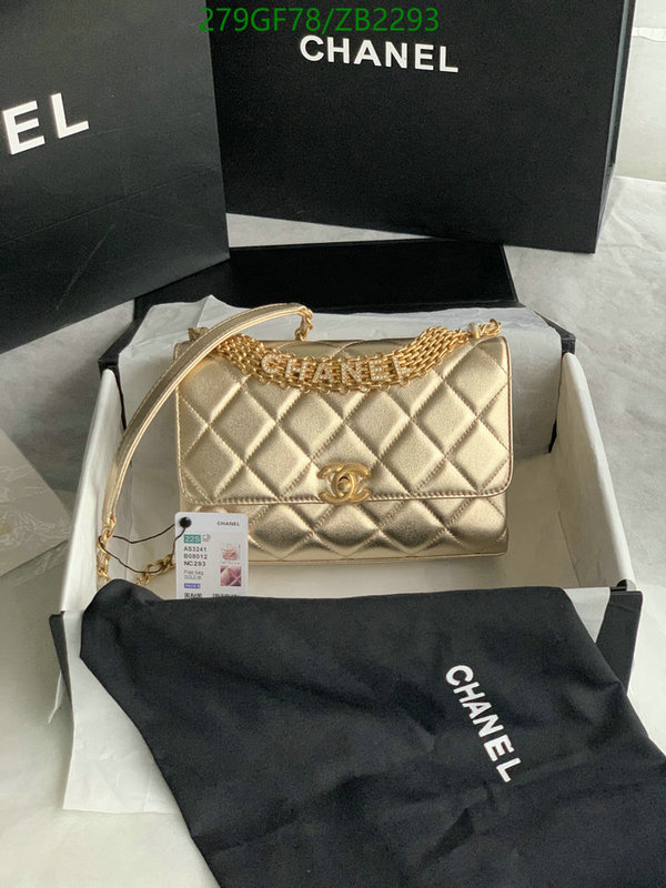 Chanel Bag-(Mirror)-Diagonal- Code: ZB2293 $: 279USD